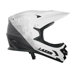 Full Face κράνος ποδηλάτου | Lazer | Phoenix | CE-CPSC-ASTM | Matte Black White | Μαύρο/Λευκό