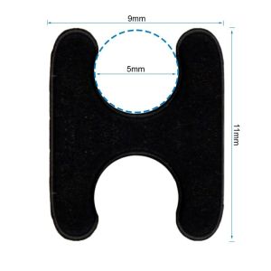 Οδηγός καλωδίου | Ewheel | Μαύρο